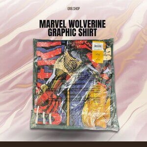 MARVEL Wolverine Venom Graphic Tee CollectorS Edition Superhero Shirt